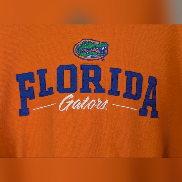 Florida Gators Hoodie Embroidered And Felt Spellout By OVB (Old Varsity Brand) - Picture 3 of 11